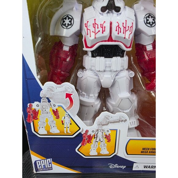 Star Wars Power of The Force Stormtrooper Mech Force Suit Action Figure Toy - Picture 2 of 9